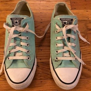 Teal Women’s Converse, size 8